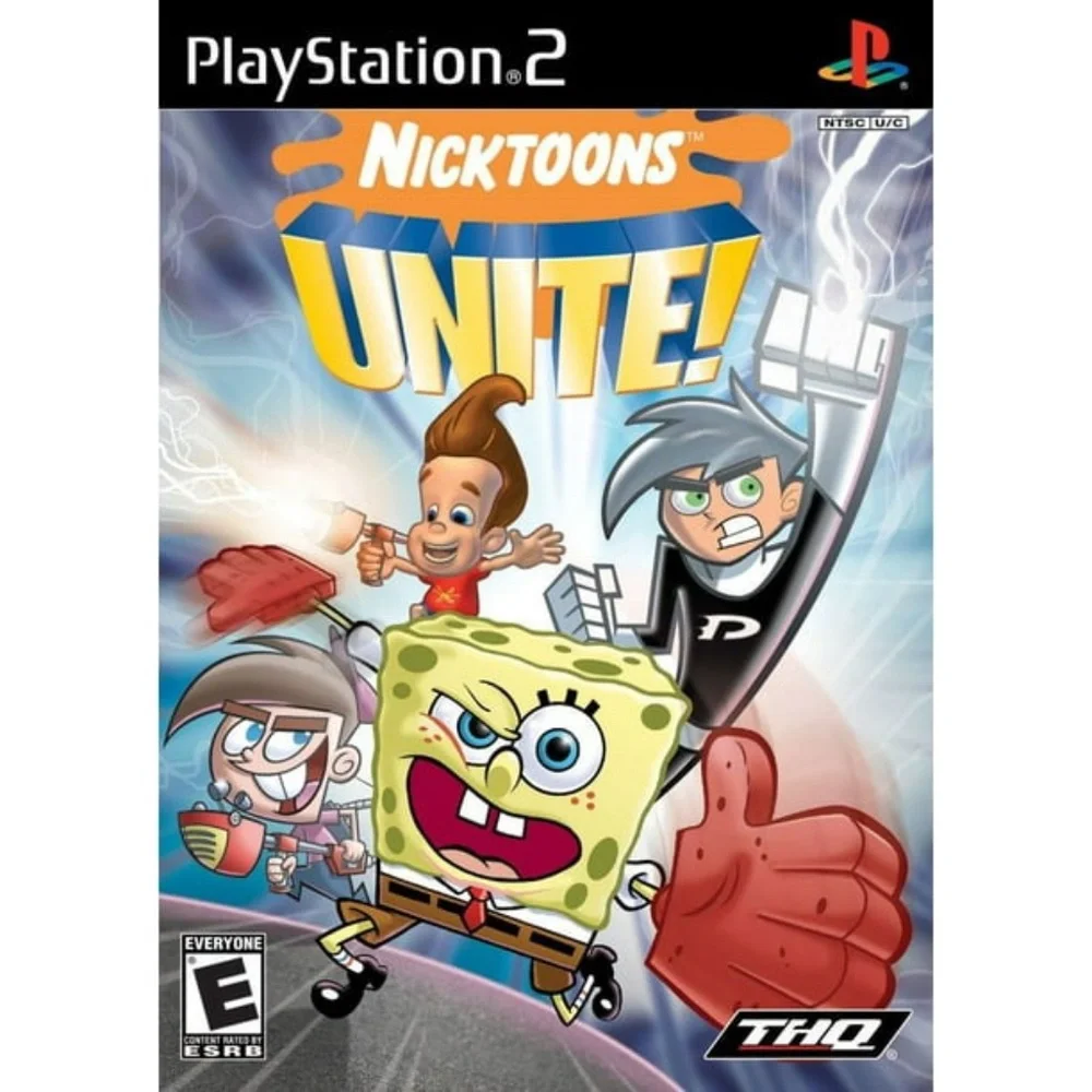 NICKELODEON Nicktoons Unite! PlayStation 2 PS2 Video Game